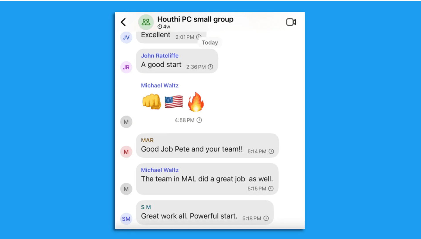A simulated group chat with fictional participants, featuring supportive messages and emojis on a modern messaging app interface.