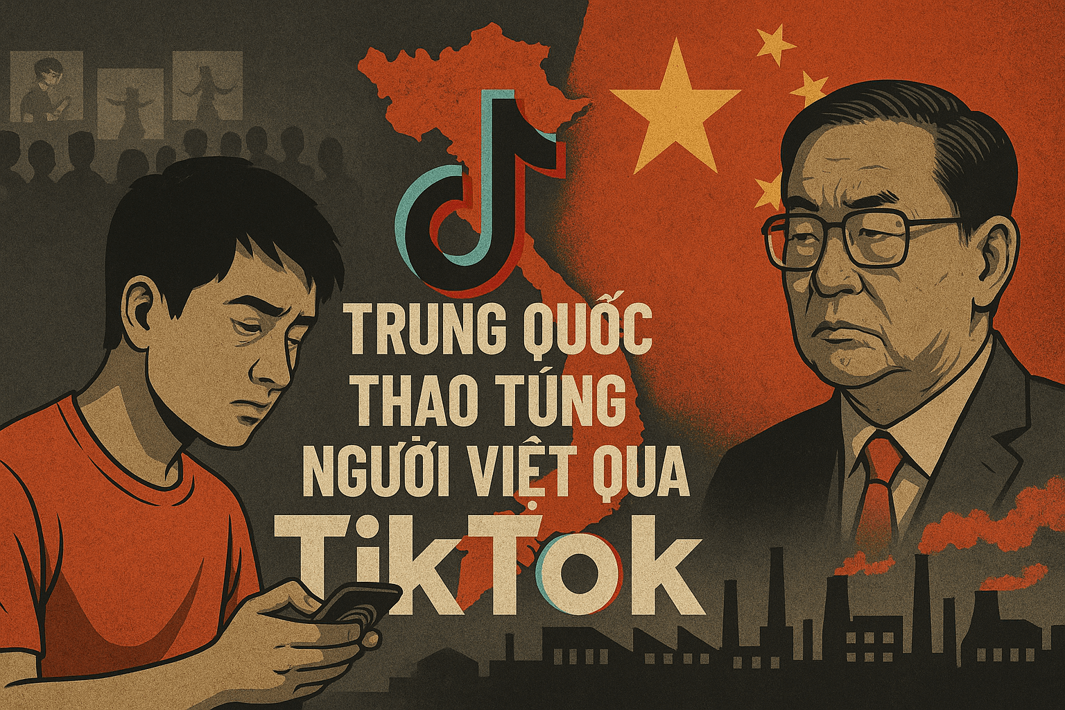 Trung Quốc thao túng người Việt qua TikTok thông qua thao túng dữ liệu, phá hoại văn hóa và gây ảnh hưởng đến giới trẻ